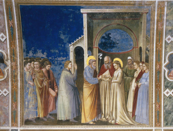 Marriage of Mary / Giotto / 1303 from 