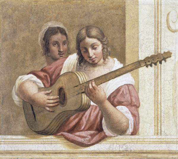 Guitar Player / Venetian Fresco from 