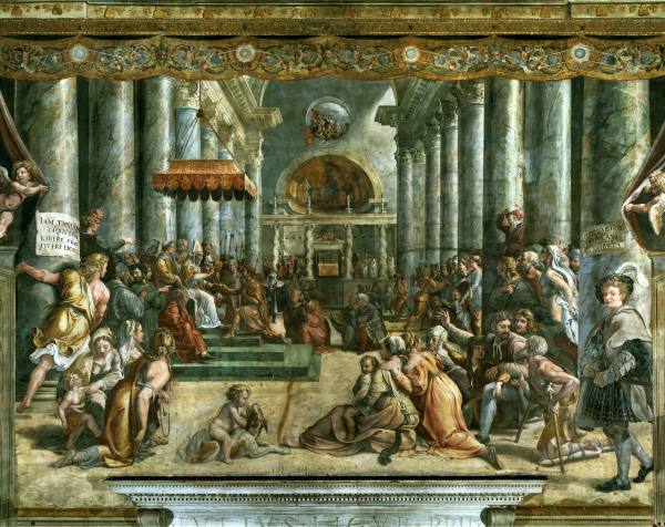 Giulio Romano, Gift of Constantine from 