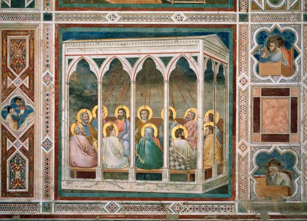 Outpouring of Holy Ghost / Giotto from 