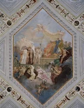 G.C.Bevilacqua / Mount Olympus / Fresco