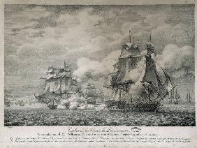 Battle of Poursuivante / 1803 / Crepin