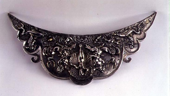 Handle of a Plate Showing The Birth of Venus, Gallo-Roman, 2nd or 3rd century AD (silver) from 