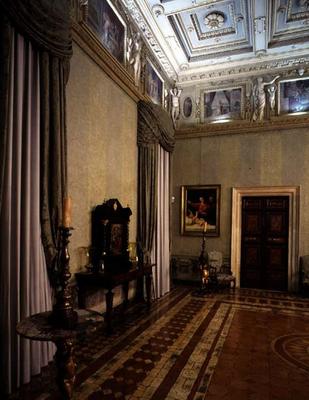 Hall from the piano nobile, designed by Antonio da Sangallo the Younger (1483-1546) and Nanni di Bac from 