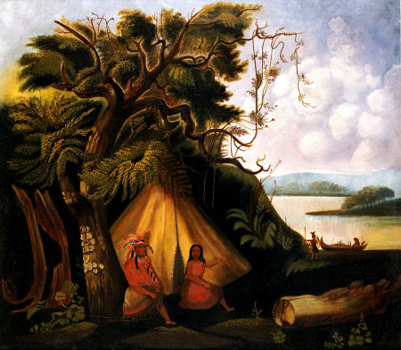Indian Encampment from 