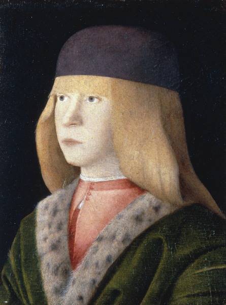 Portrait of a Youth / Paint./ C15th from 