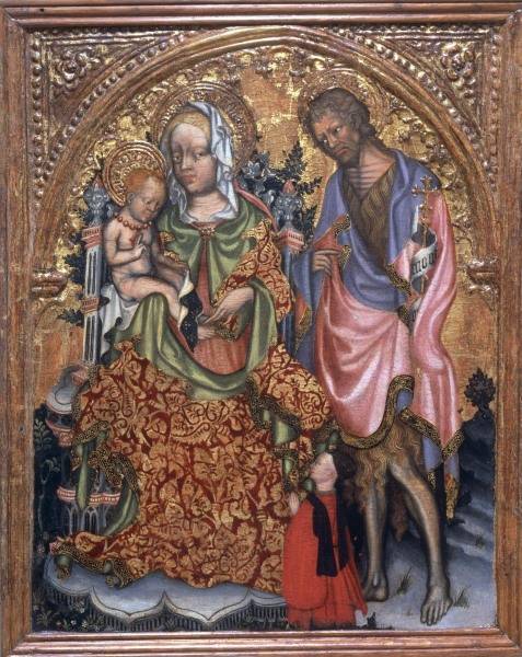 Mary with Child / Ital.Paint./ C15th from 