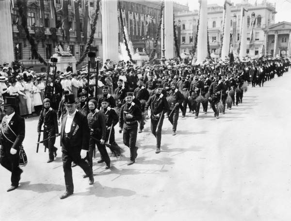 Chimney sweep procession / Berlin / 1913 from 