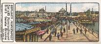 Constantinople, Galata Bridge, Coll.Card