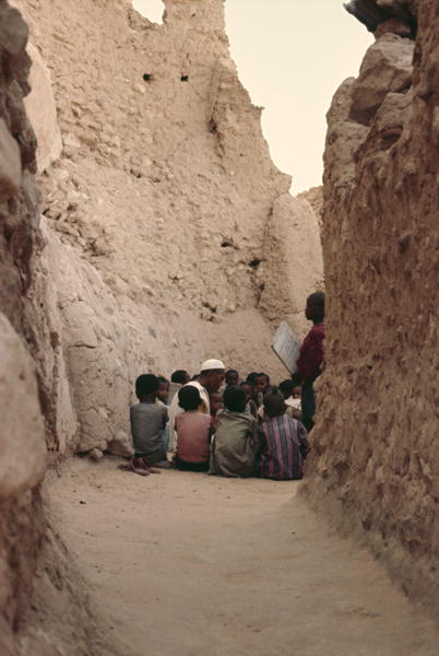 Koranic school in an Algerian village (photo)  from 