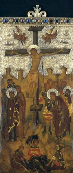 Crucifixion / Byzantine Paint./ C14/15