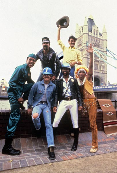 Les Village People in London from 