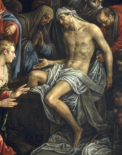 L.Bassano / Raising Lazarus / c.1592 from 