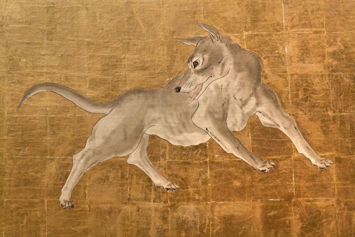 Chien, ‘Les Chevaux’ (detail) from 