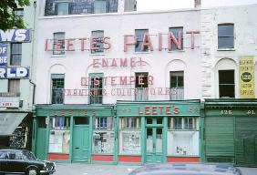 Leete''s Paint Works, Southwark, 1966 (colour photo) 