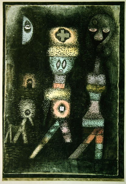 Materialised Ghosts, 1923 (no 24) (w/c on paper)  from 