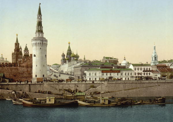 Moscow, Kremlin from 
