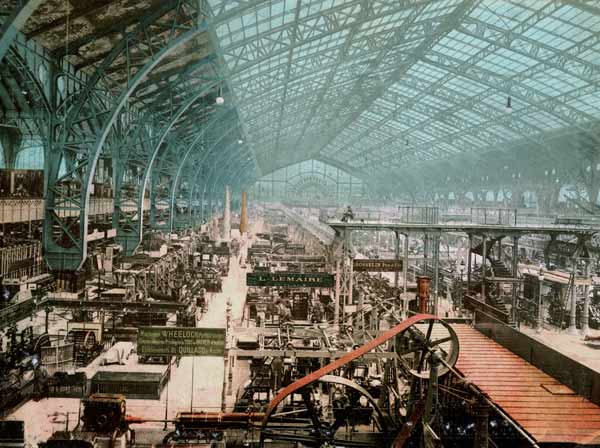 Paris , World Fair 1889 from 