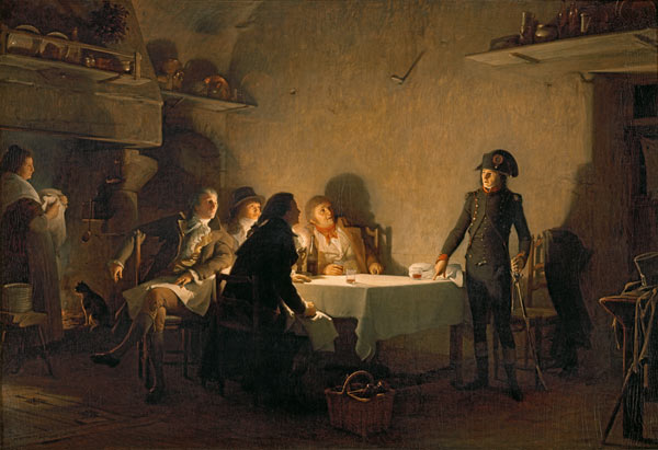 Napoleon / Souper de Beaucaire / Paint. from 