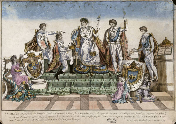 Napoleon/Sacre roi d''Italie 26 mai 1805 from 