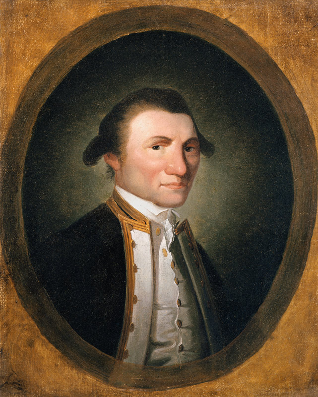 Portrait Of Captain James Cook, R from 