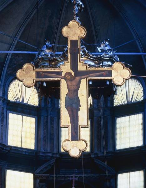 Paolo Veneziano / Crucifix / Paint./ C14 from 