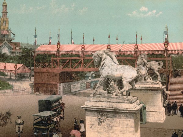 Paris , World Fair 1889 from 