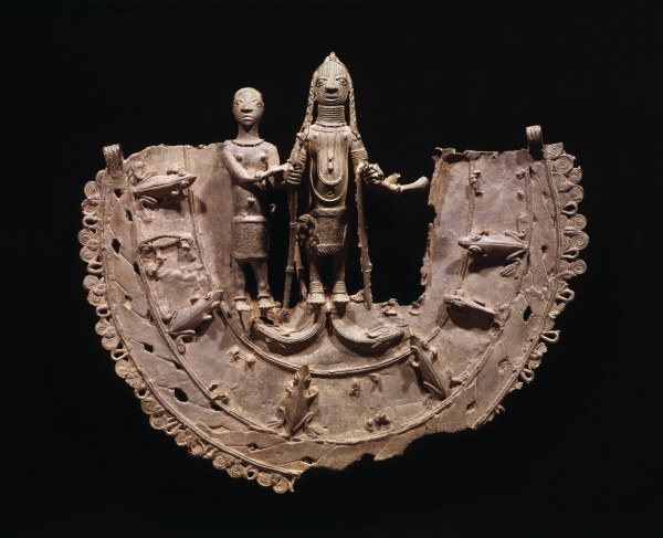 Pectoral, Benin, Nigeria / Bronze from 