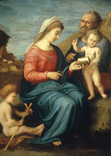 Piero di Cosimo / Holy Family / Paint. from 