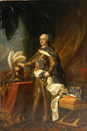 Portrait Of King Louis XV Of France And Navarre from 