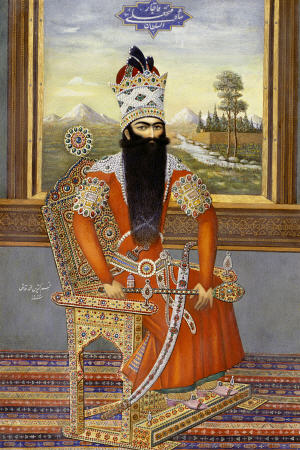 Portrait Of Sultan Fath Ali Shah Qajar from 