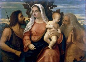 Palma Vecchio / Mary w.Child & Saints