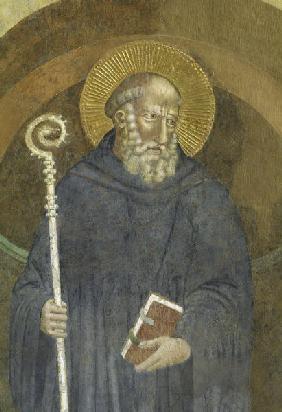 Pomposa / Benedict of Nursia / Fresco
