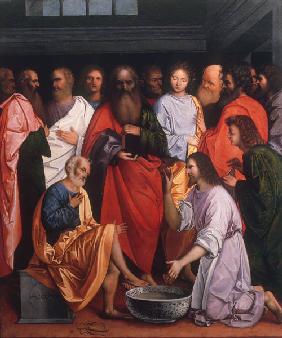 Washing of the Apostles'' feet / 1500