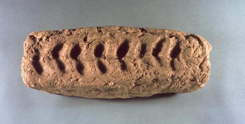 Prehistoric fragment from Jericho (mud brick) from 