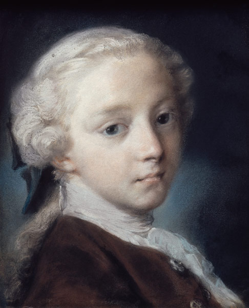 R. Carriera, Portrait de jeune garcon from 