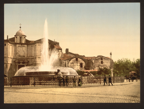 Italy, Rome, Baths of Diocletian from 