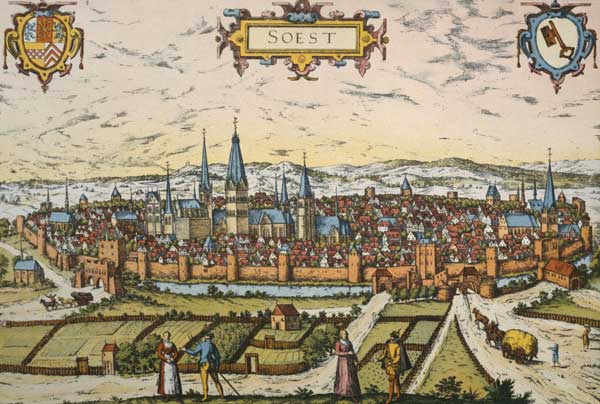 Soest , View of City from 