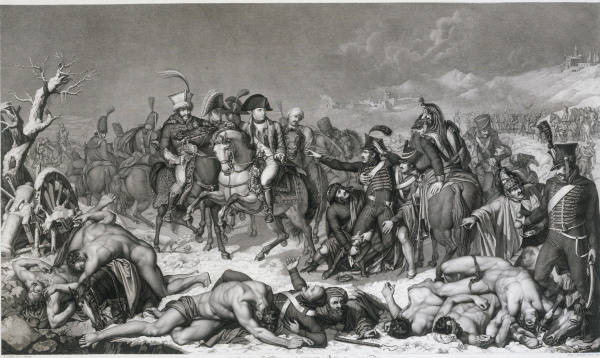 Battle of Prussian-Eylau / Calliano from 
