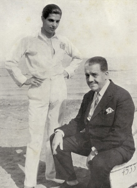 Serge Lifar and Sergei Pavlovich Diaghilev, from ''Footnotes to the Ballet'', published 1938 (b/w ph from 