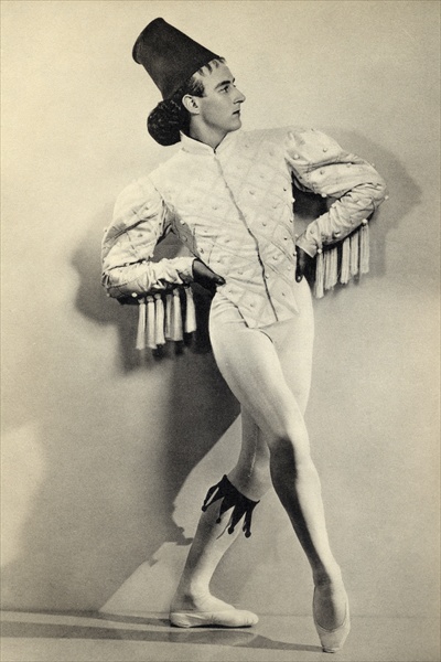 Sir Anton Dolin, from ''Footnotes to the Ballet'', published 1938 (b/w photo)  from 