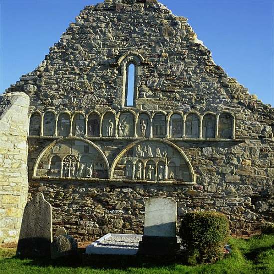 St Declans Church, Ardmore, County Waterford from 