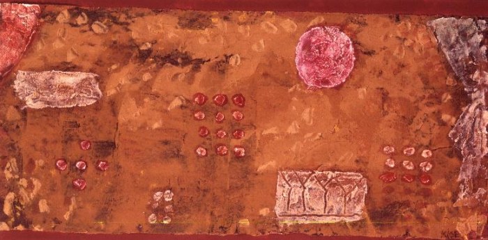 Still Life with Casket, 1931 (no 49) (wax paint and oil on paper on cardboard)  from 