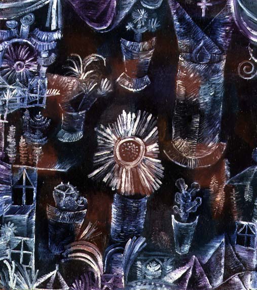 Still Life with Thistle Bloom, 1919 (no 104) (oil on cardboard)  from 