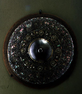 Shield, Persian, 1879 (mother-of-pearl inlay and metal) from 