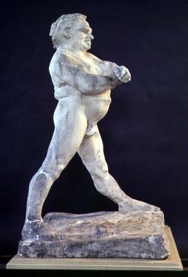 Study for Naked Balzac by Auguste Rodin (1840-1917), c.1892 (plaster) from 