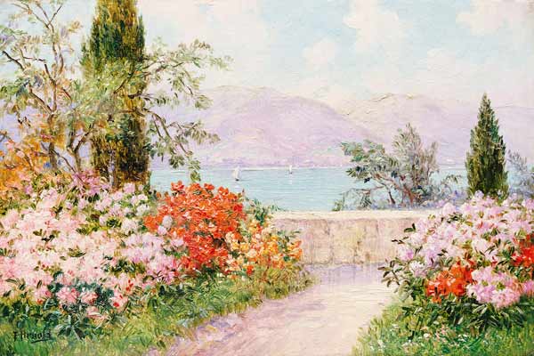 The Gardens Of The Villa Melzi On Lake Como from 