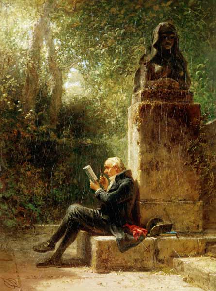 The Philosopher (The Reader In The Park) from 