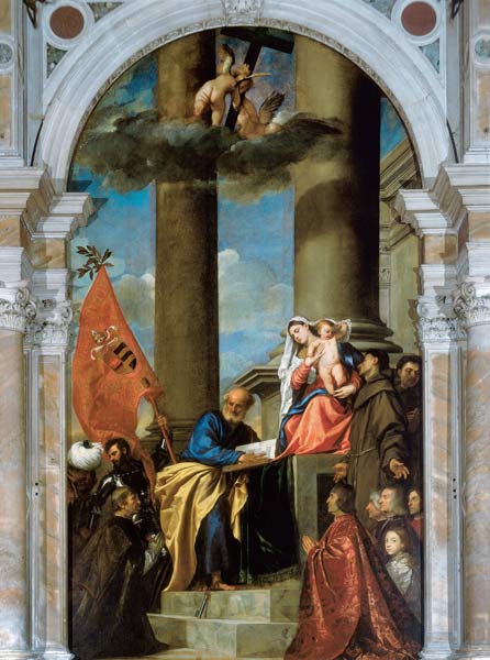 Pesaro Madonna / Titian / 1519/26 from 