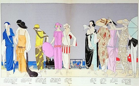 The Seaside, fashion plate from Art Gout Beaute from 